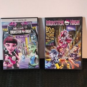 Monster High DVD Set - Pink, Blue, Yellow